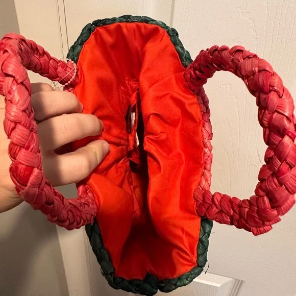 ๐ NWT Topshop watermelon handbag ๐ - Picture 6 of 14